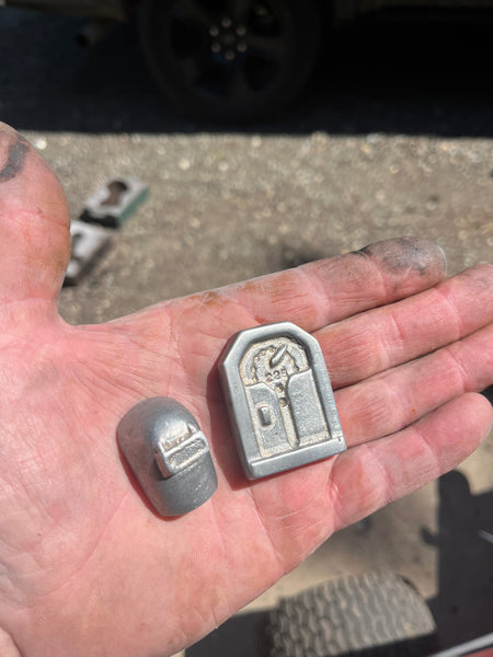 Welder helmet key chain combo
