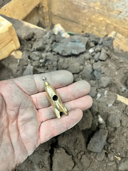 Brass space ship