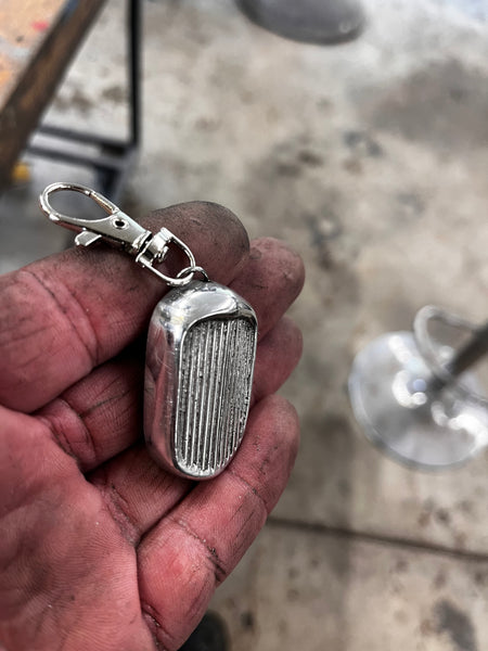 Fully Polished 32 Grill key chain