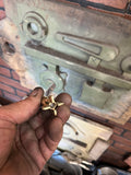 Brass Rocket antenna spinner