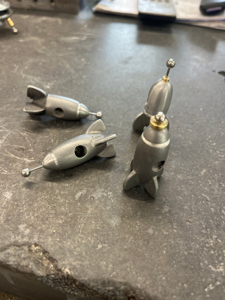 One off Rocket antenna topper