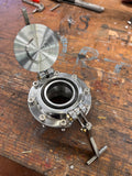 Finned lid Mini Racer gas cap