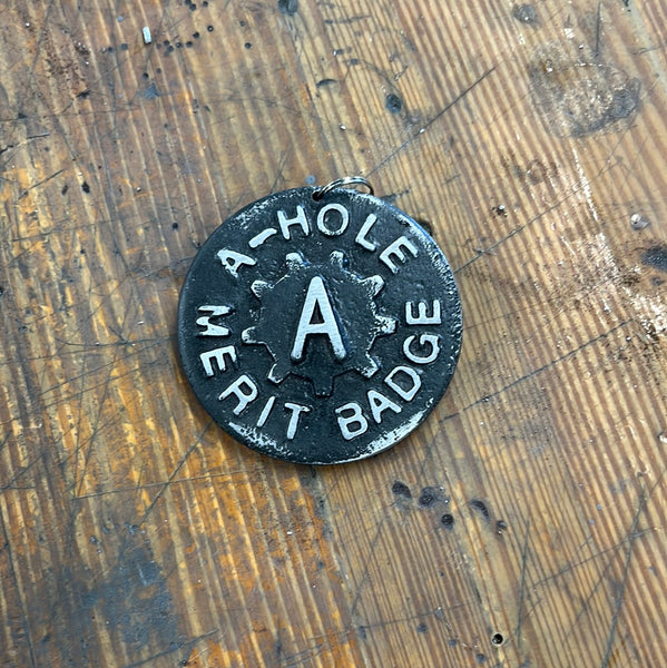 A hole badge